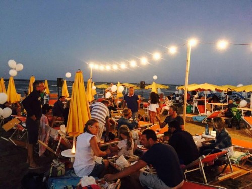 Picnic in spiaggia